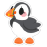 Puffin Sticker  - Ultra-Rare from Pets Plus Sticker Pack